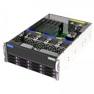 IDC computer room multi-graphics card supports 6 GPU server case