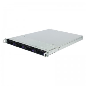 1u server chassis  single power redundant interchangeable with safety lock