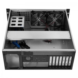 4u case high-end temperature control display screen 8MM thickness aluminum panel