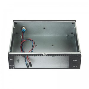 mini itx case host htpc computer desktop supports external