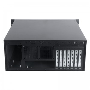 4u pc rack case thickness 1.0 rear window 2 8CM fan positions