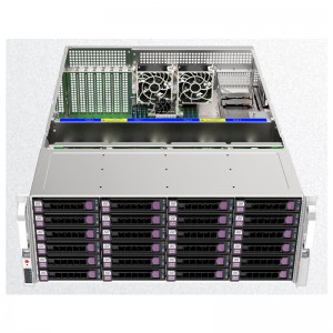 4U 24 hard drive cloud computing server rack case