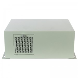 7 serial port rear window with metal switch key DIY pc cases