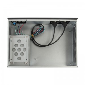 Supports FLEX steel and aluminum combined thickness 65MM mini itx case