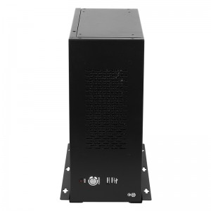 Can be locked to the wall and supports FLEX power supply 3u pc case