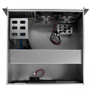 4u case high-end temperature control display screen 8MM thickness aluminum panel