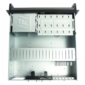 rack pc case 4u standard 19-inch 7-slot CEB dark gray plastic panel