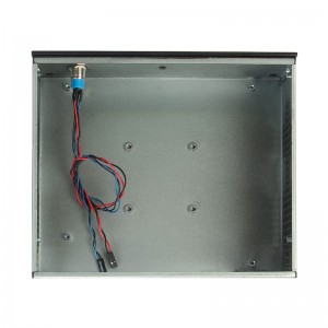 mini itx case host htpc computer desktop supports external