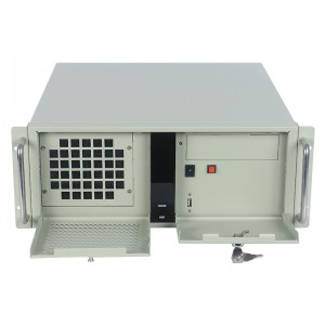 rack mounted pc case with double doors, graphics card length limit 315MM