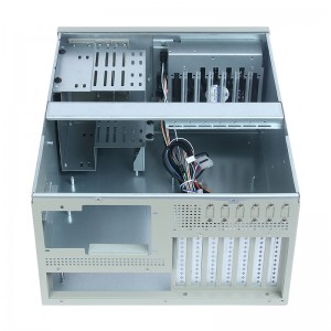 wall-mounted pc case with 6 COM ports suitable for AI intelligent transportation industry