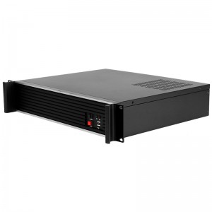2u computer case Industrial control high-grade aluminum brushed panel