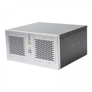 Factory ready-made two-color computer wall mount case