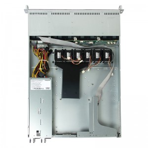 1u server chassis  single power redundant interchangeable with safety lock
