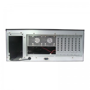 Server rack computer case portable with display and keyboard