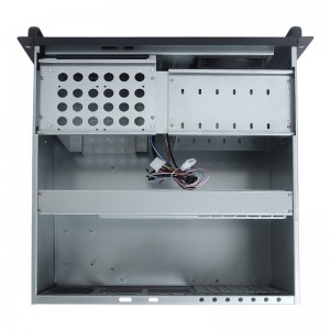 4u pc rack case thickness 1.0 rear window 2 8CM fan positions