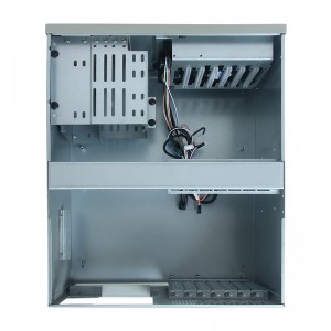 wall-mounted pc case with 6 COM ports suitable for AI intelligent transportation industry