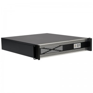rack mount case 2u suitable for ATX power supplies and CPU height limited to 66 mm