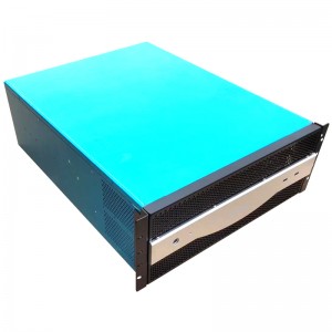 High quality advanced design 4U aluminum panel IPC case