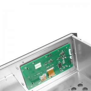 Dual-module 8-bay rackmount server chassis with display