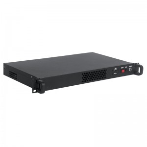 1u rack case iron panel suitable for ITX motherboard