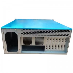High quality advanced design 4U aluminum panel IPC case