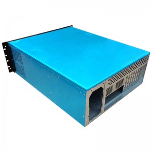 High quality advanced design 4U aluminum panel IPC case