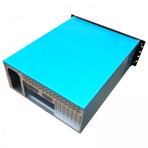 High quality advanced design 4U aluminum panel IPC case