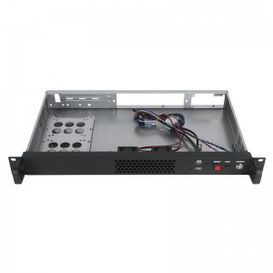 1u rack case iron panel suitable for ITX motherboard