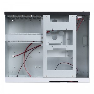 7120 Wall-Mounted Industrial Control Chassis with Black and Silver Dual-Color Spray Painting Process for Visual Inspection