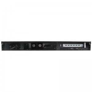 rackmount 1u case with a depth of 250MM and aluminum panel for excellent heat dissipation