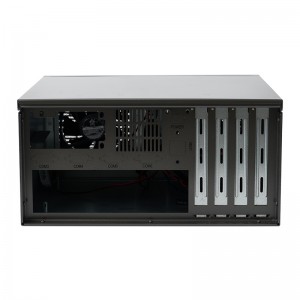 Factory ready-made two-color computer wall mount case