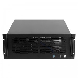 Water-cooled 4u rack case 19-inch USB3.0 for 120\240\360
