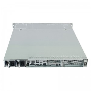 1u server chassis  single power redundant interchangeable with safety lock