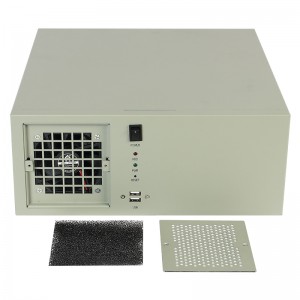 wall mount pc case IPC-7166F suitable for machine vision inspection