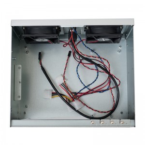Factory ready-made two-color computer wall mount case