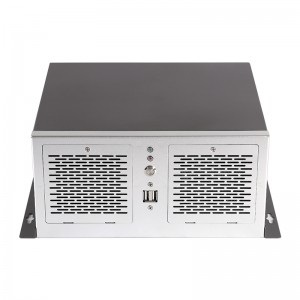 Factory ready-made two-color computer wall mount case