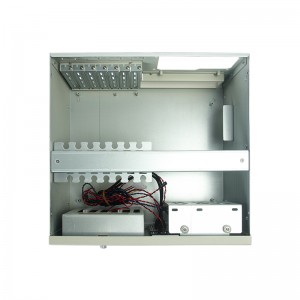 Single fan 7*PCIE three COM ports ATX custom pc case