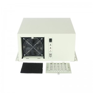Single fan 7*PCIE three COM ports ATX custom pc case