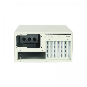 Single fan 7*PCIE three COM ports ATX custom pc case