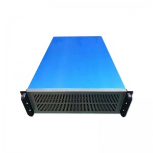 Rack-mounted 650MM depth dual motherboard dual power supply 4u computer case