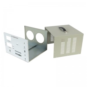Specially customized locomotive power module testing bench case