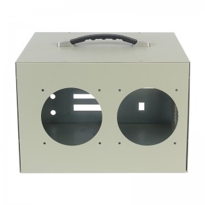 Specially customized locomotive power module testing bench case