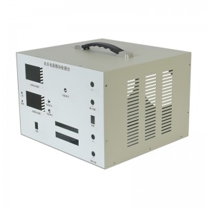 Specially customized locomotive power module testing bench case