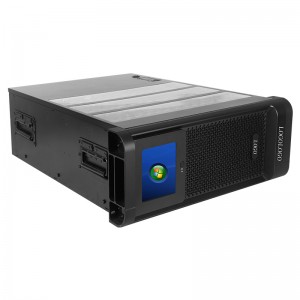 Cloud computing storage 45 hard drive server computer case with display