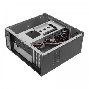 Can be locked to the wall and supports FLEX power supply 3u pc case