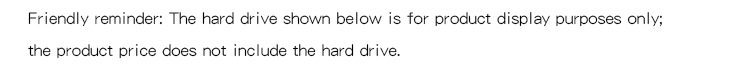 硬盘展示  英文